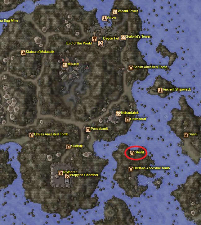 Shallit Map Location